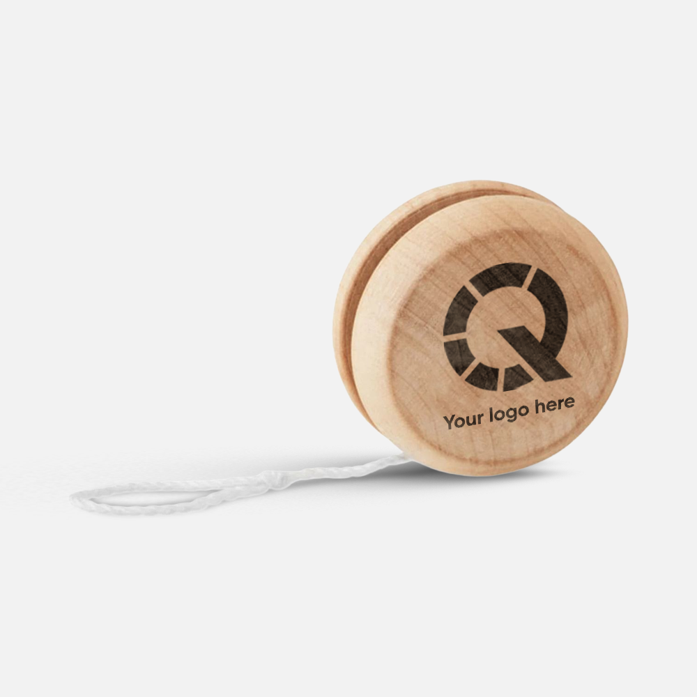 Custom Branded Wooden Yo-Yo Toy