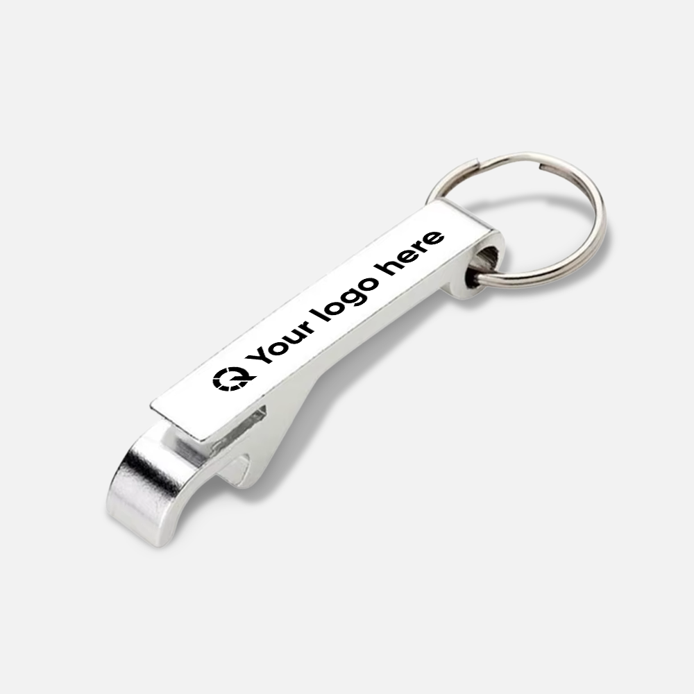 Custom Logo Bottle Opener Keychain