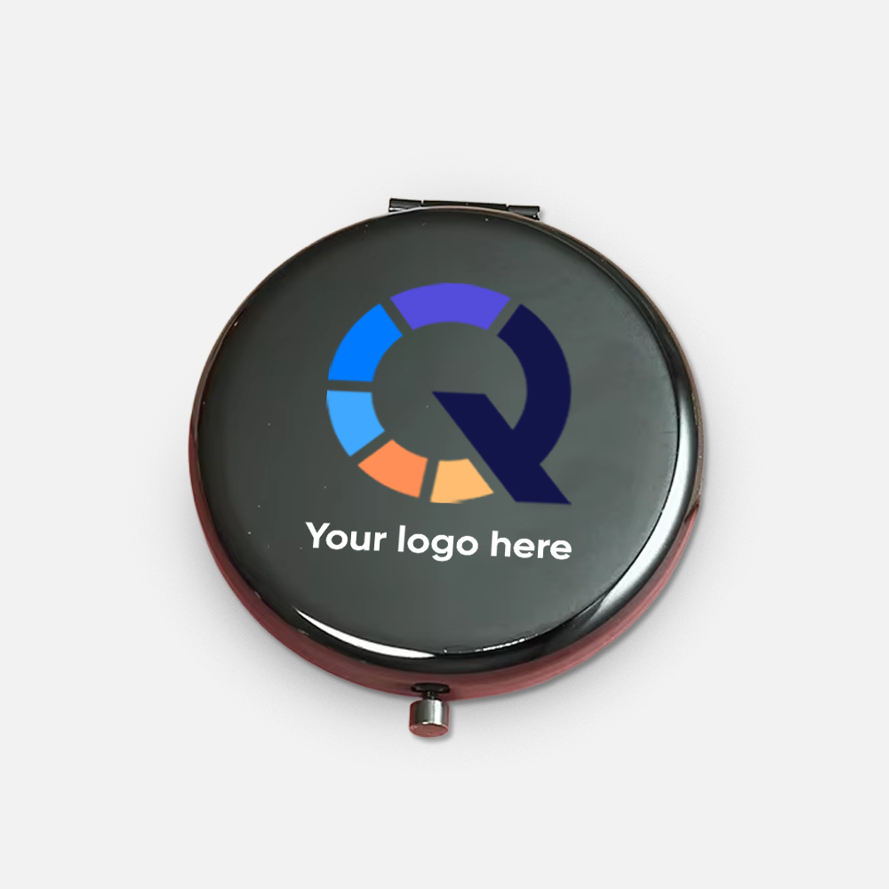 Custom Double-Sided Travel Pocket Mirror