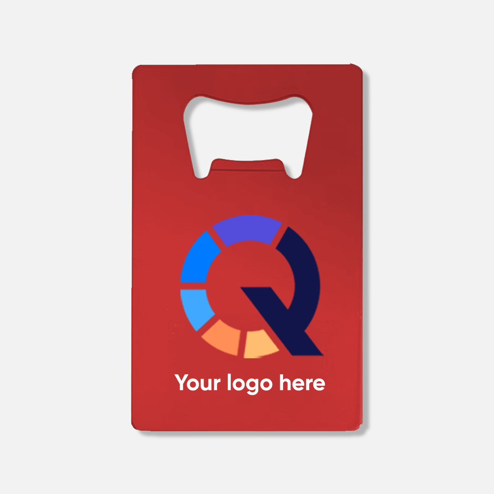 Custom Logo Stainless Steel Credit Card Bottle Opener
