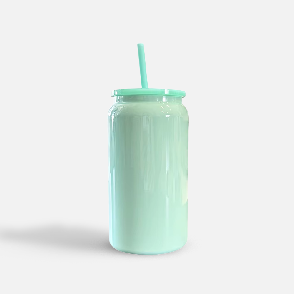 Custom 16oz Stainless Steel Tumbler with Straw