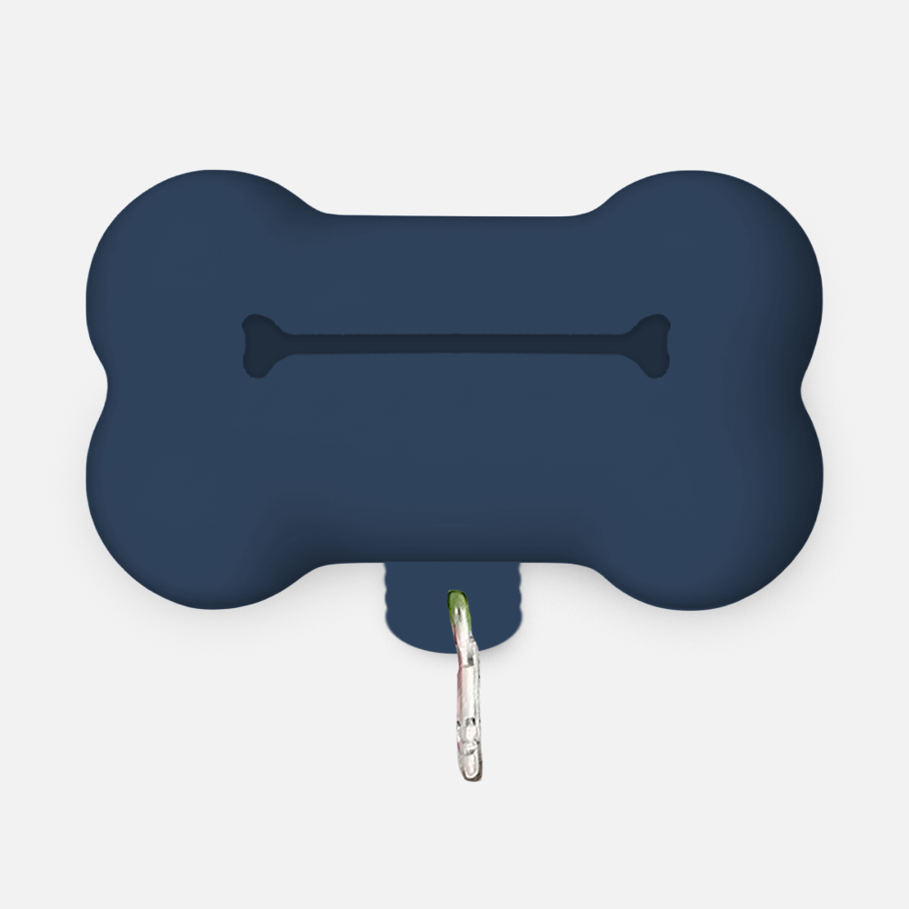 Branded Rubber Bone-Shaped Pet Waste Box