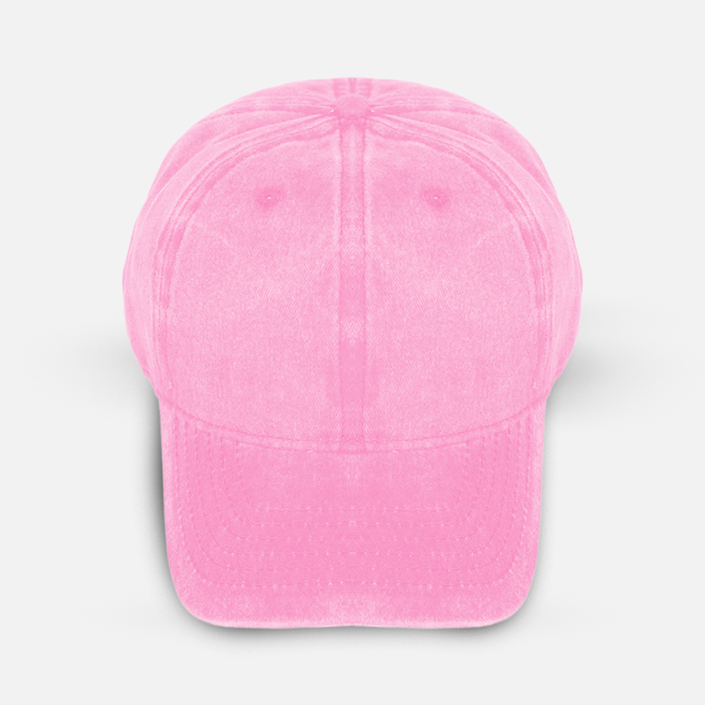 Custom Embroidered Vintage Cotton Baseball Cap