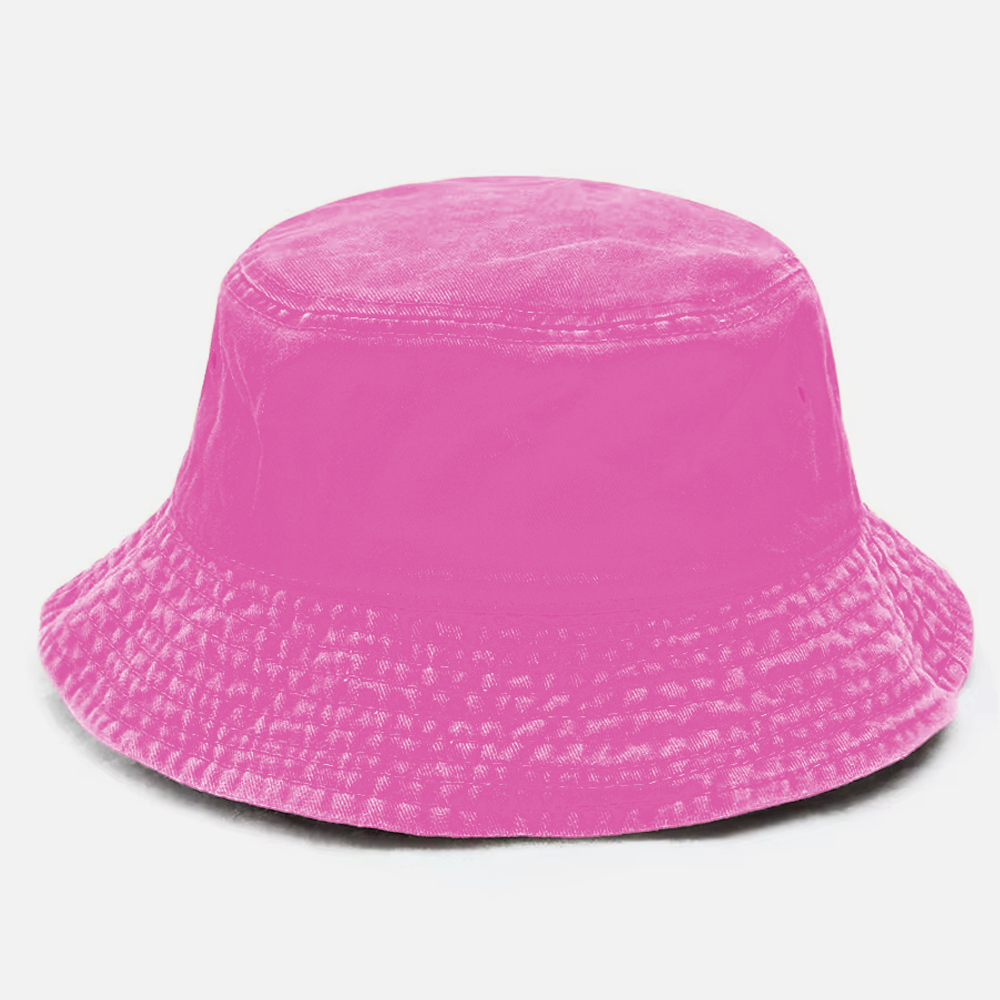 Custom Washed Cotton Bucket Hat