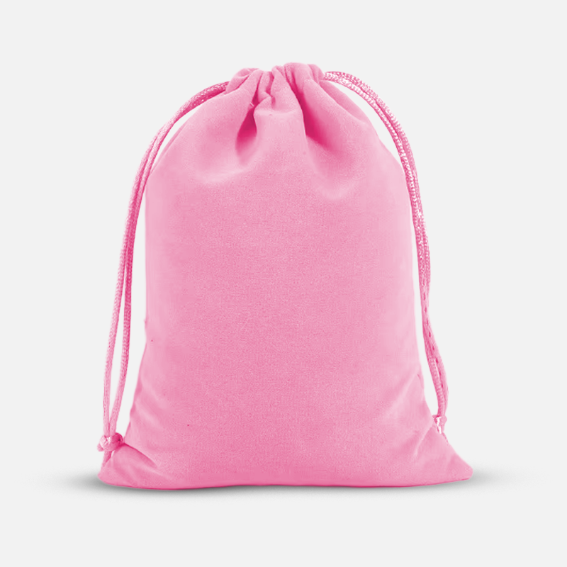 Custom Logo Velvet Jewelry Pouch