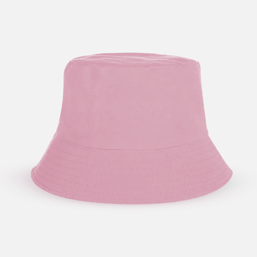 Custom Logo Reversible Cotton Bucket Hat