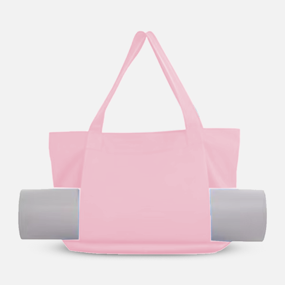 Custom Logo Yoga Tote Bag with Mat Carrier