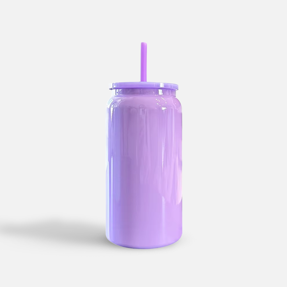 Custom 16oz Stainless Steel Tumbler with Straw
