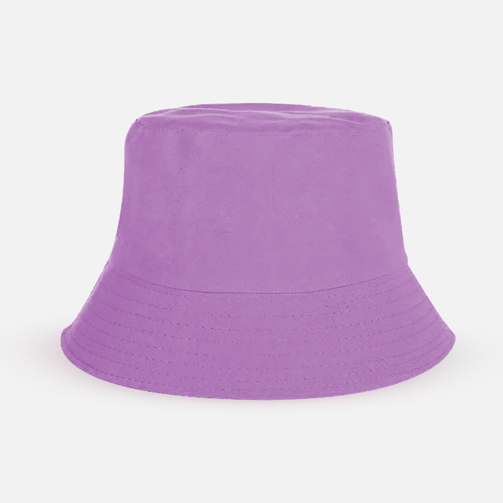 Custom Logo Reversible Cotton Bucket Hat