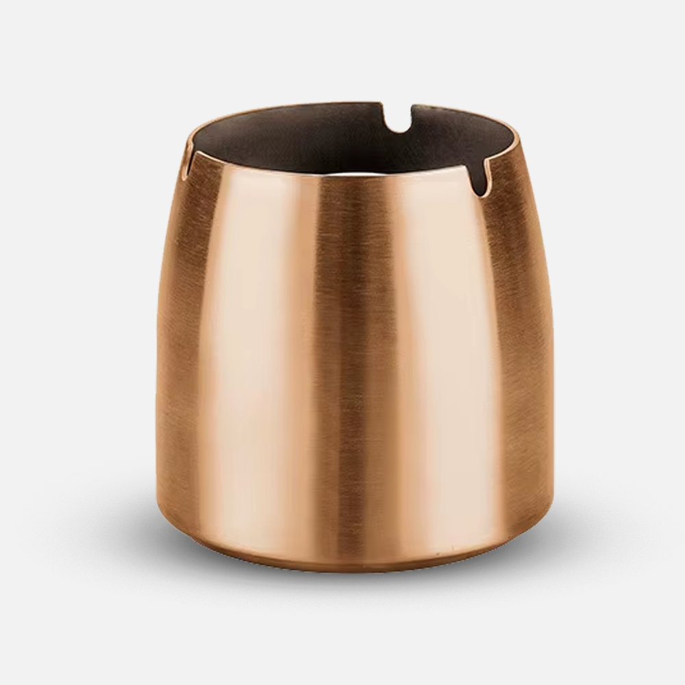 Custom Logo Stainless Steel Ashtray with Lid