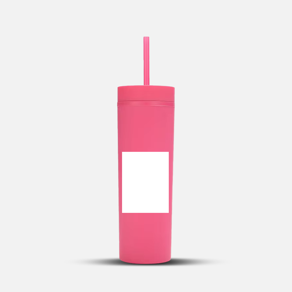 Branded 16oz Matte Acrylic Tumbler