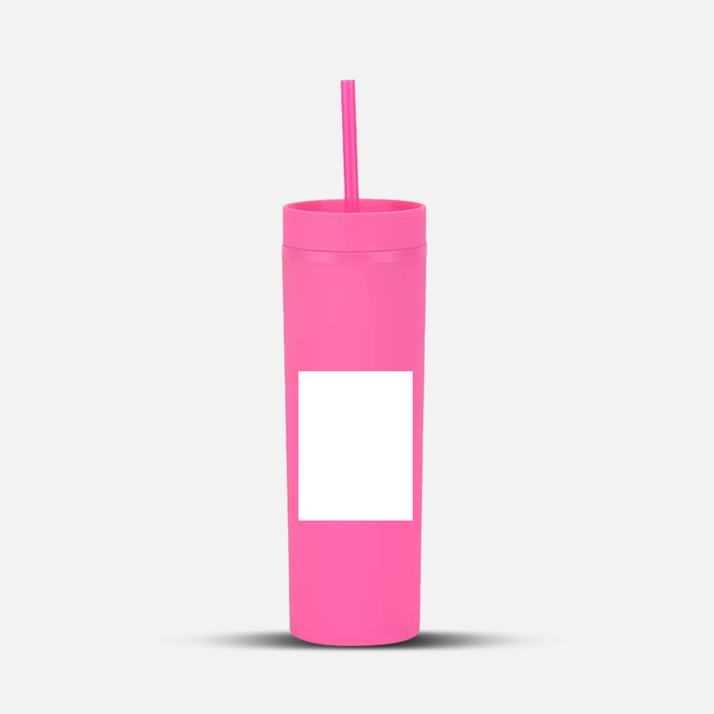 Branded 16oz Matte Acrylic Tumbler