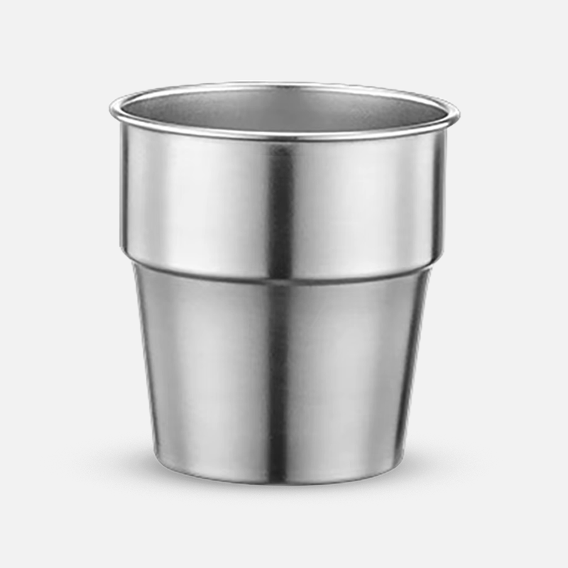 Custom Logo 8oz Stainless Steel Pint Glasses