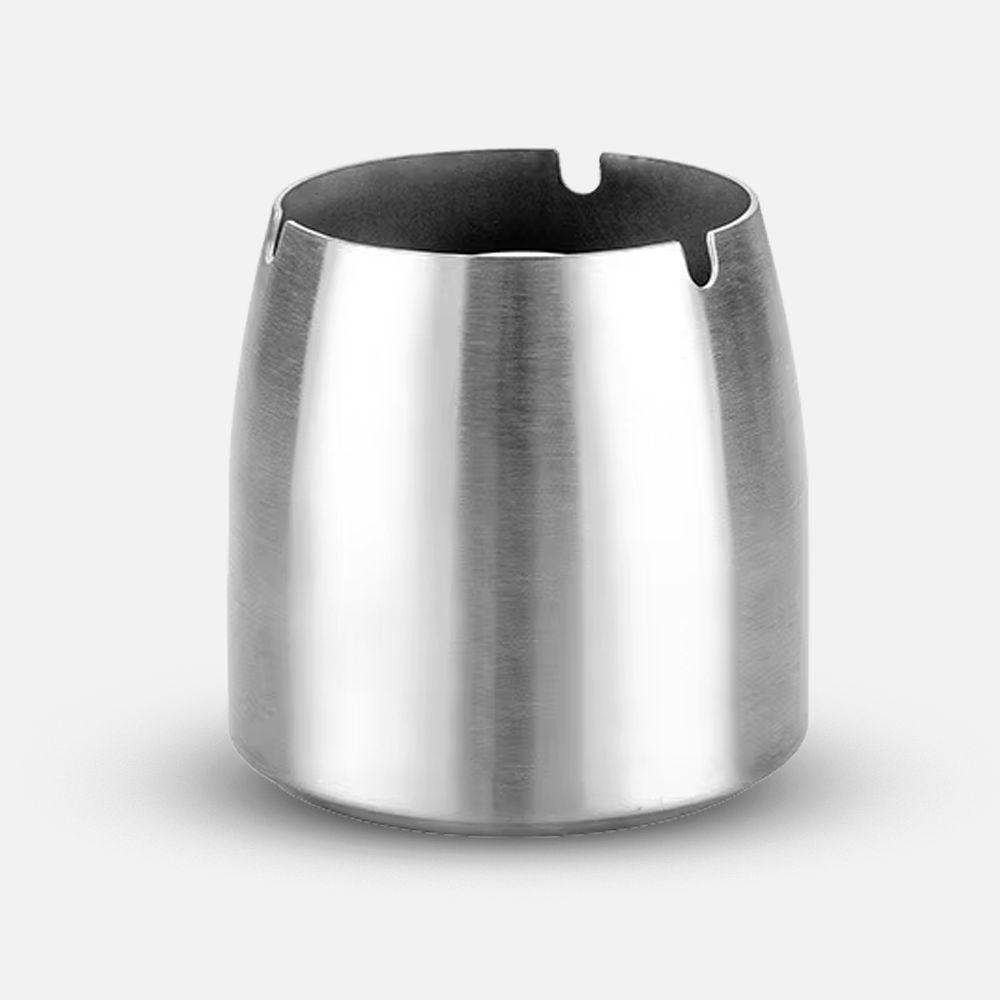 Custom Logo Stainless Steel Ashtray with Lid