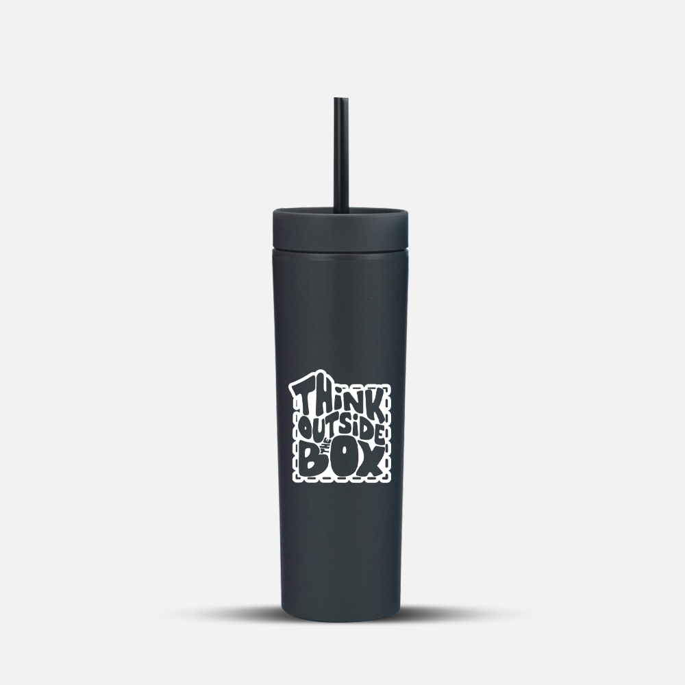 Branded 16oz Matte Acrylic Tumbler