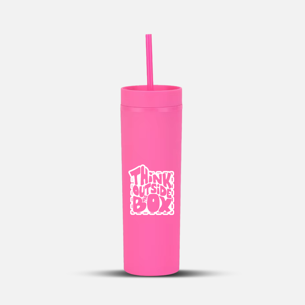 Branded 16oz Matte Acrylic Tumbler