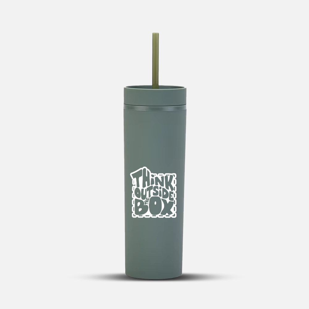 Branded 16oz Matte Acrylic Tumbler