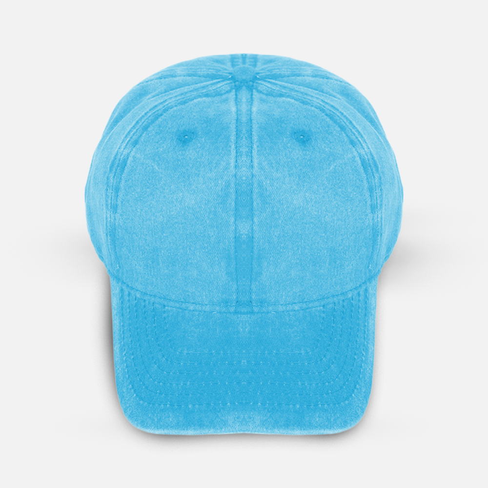 Custom Embroidered Vintage Cotton Baseball Cap