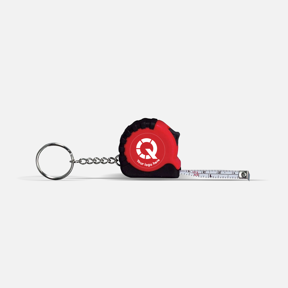 Custom Logo Mini Tape Keychain