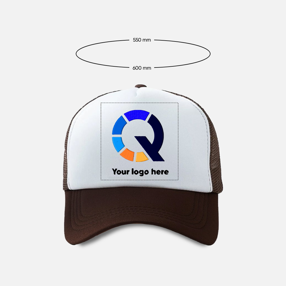 Custom Logo Embroidered Trucker Hat