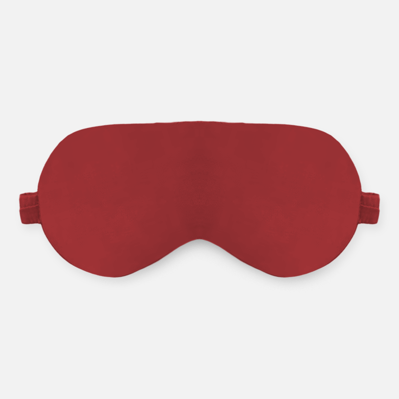 Custom Logo Satin Silk Eye Mask