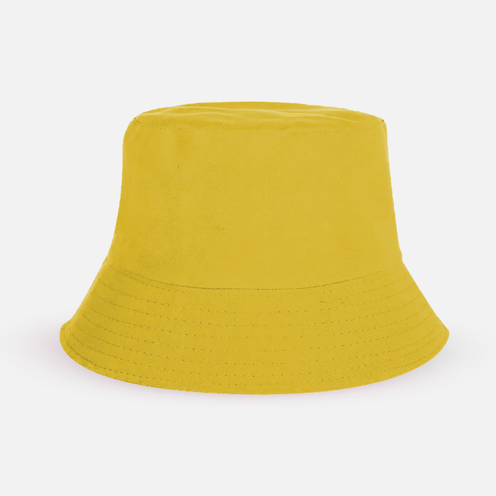 Custom Logo Reversible Cotton Bucket Hat