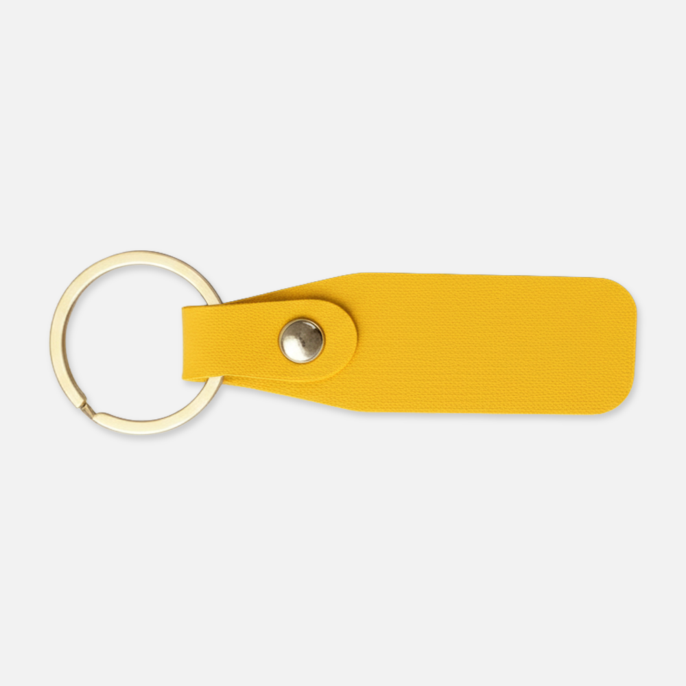 Custom PU Leather Keychain