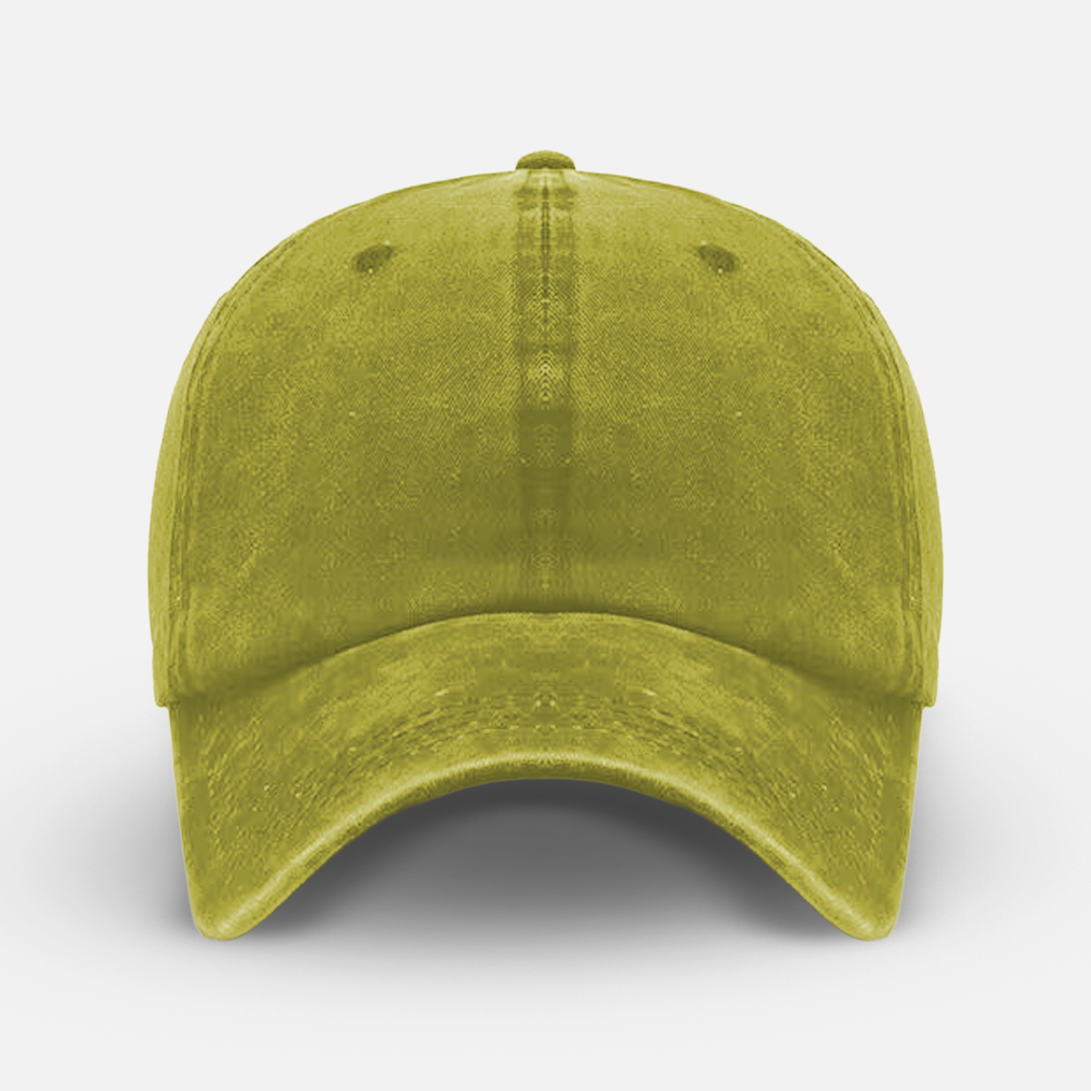 Custom Embroidered Distressed Baseball Cap