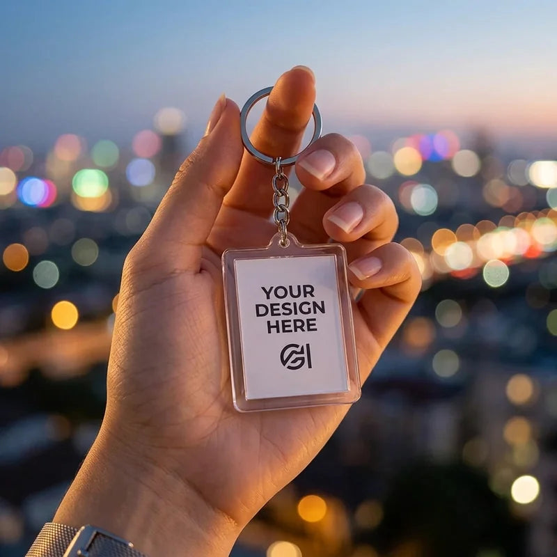 Acrylic Photo Keychain