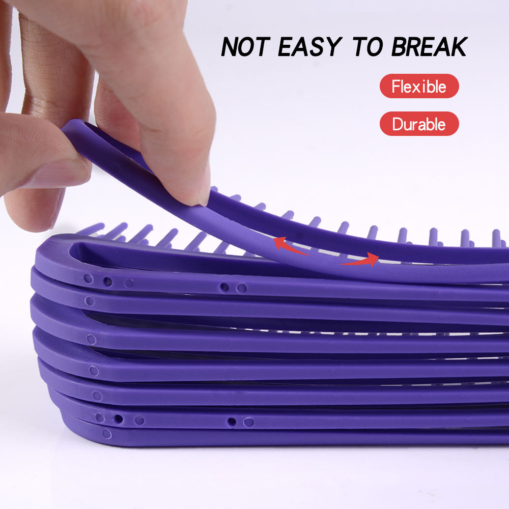 Custom Logo Detangling Octopus Hair Brush