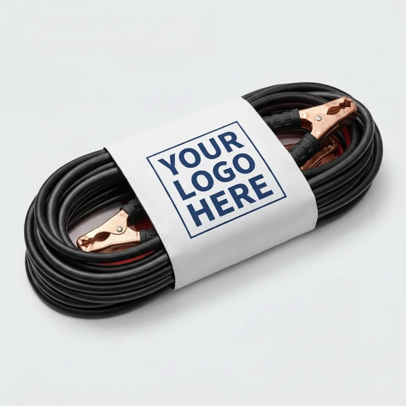 Jumper Cables 12ft — Black