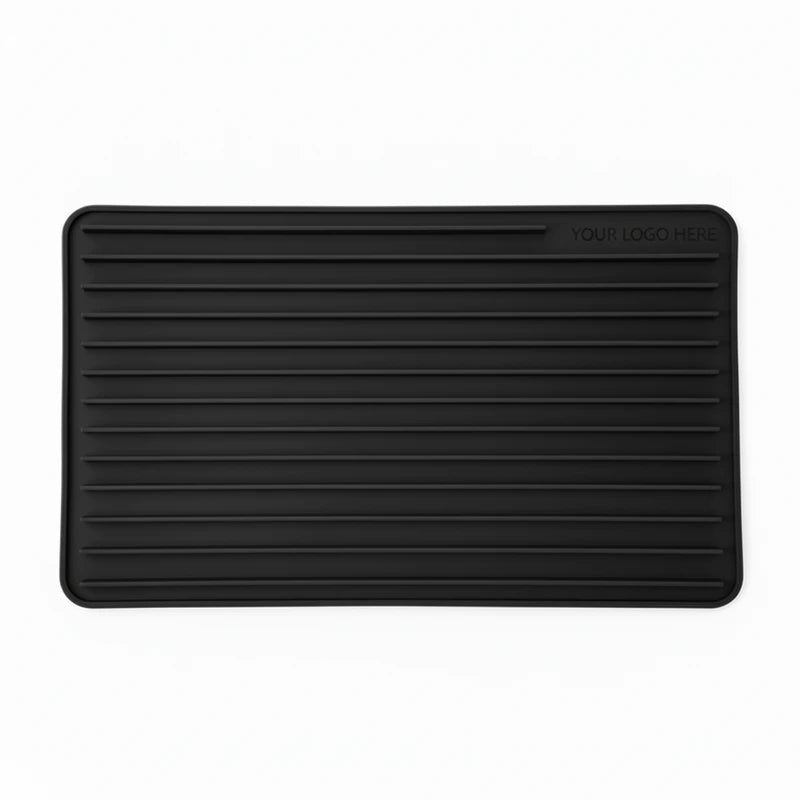 Glass Drying Mat — Black
