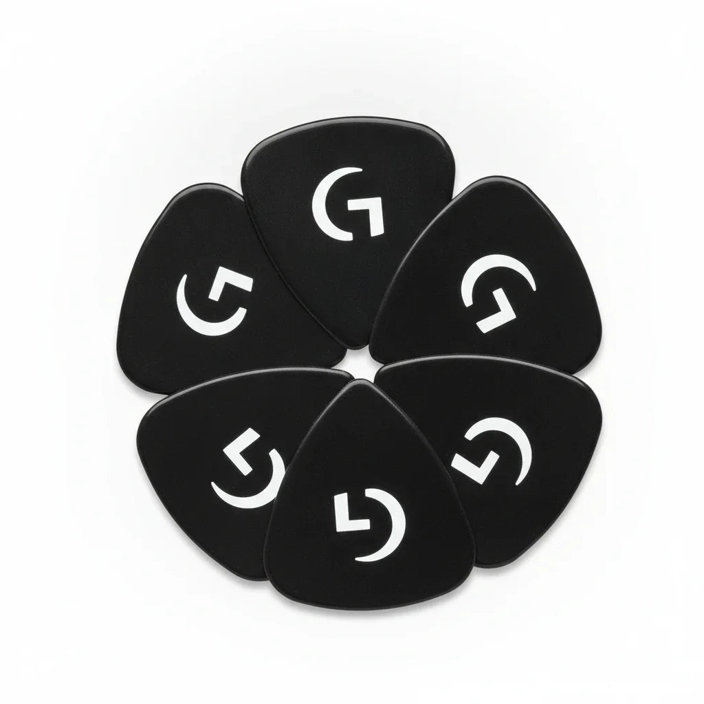 Black Celluloid Guitar Picks
