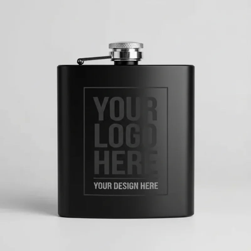 Hip Flask 8oz Stainless