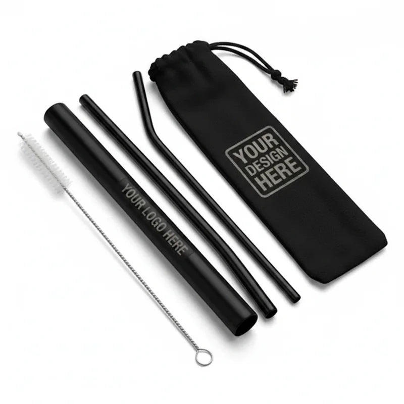 Stainless Steel Straw Set