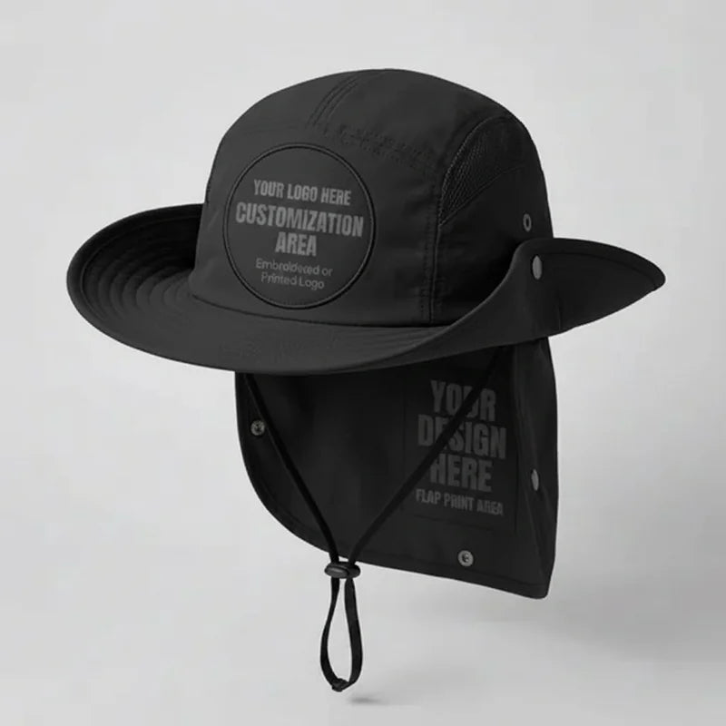 Safari Sun Hat with Neck Flap