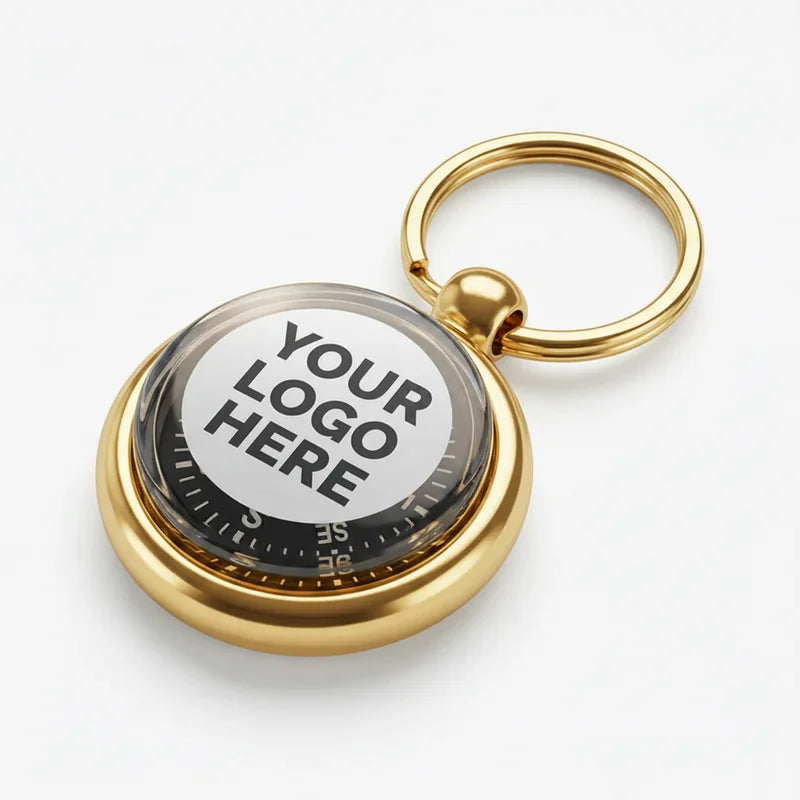 Compass Keychain