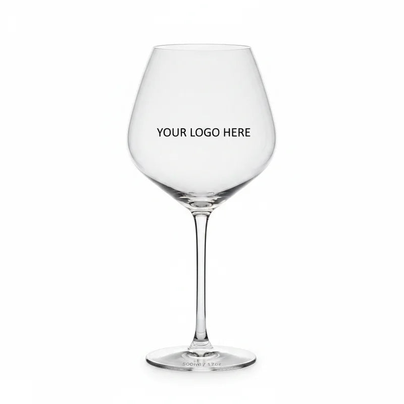 Burgundy Crystal Wine Glass 17oz