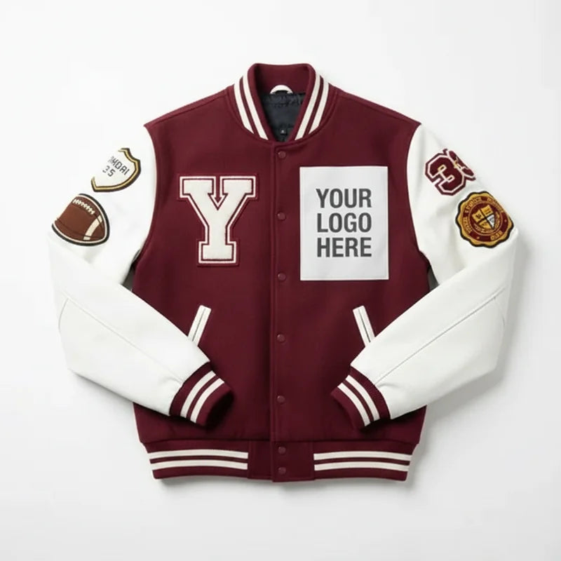 Varsity Jacket with Patches