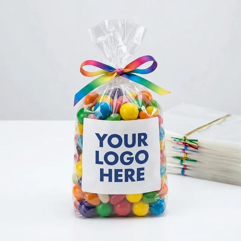 Clear Cellophane Bags 50-Pack