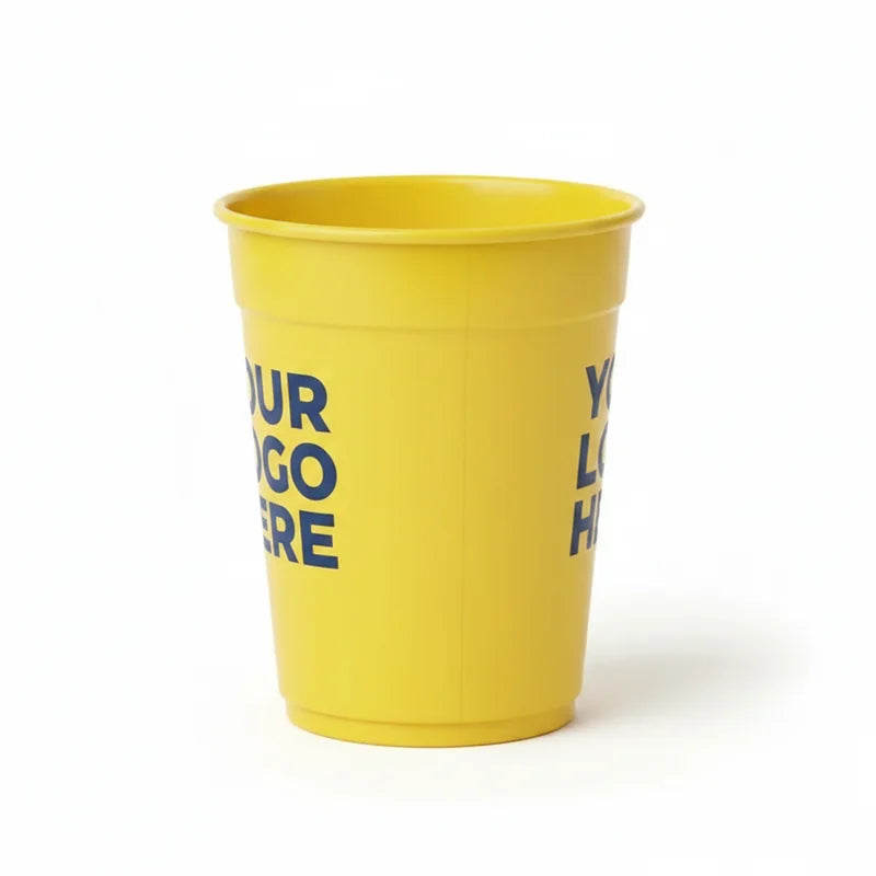 Classic Smooth Stadium Cup 12oz Yellow