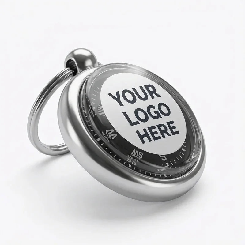 Compass Keychain
