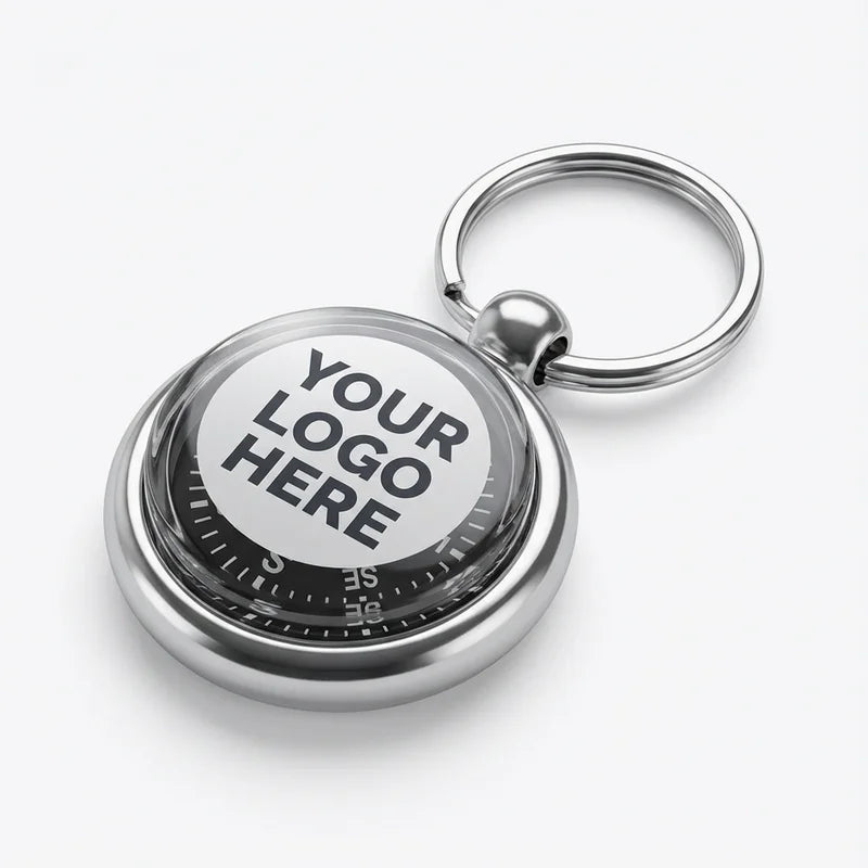 Compass Keychain