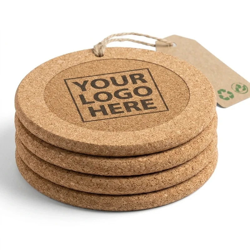 Cork Coaster Set of 4