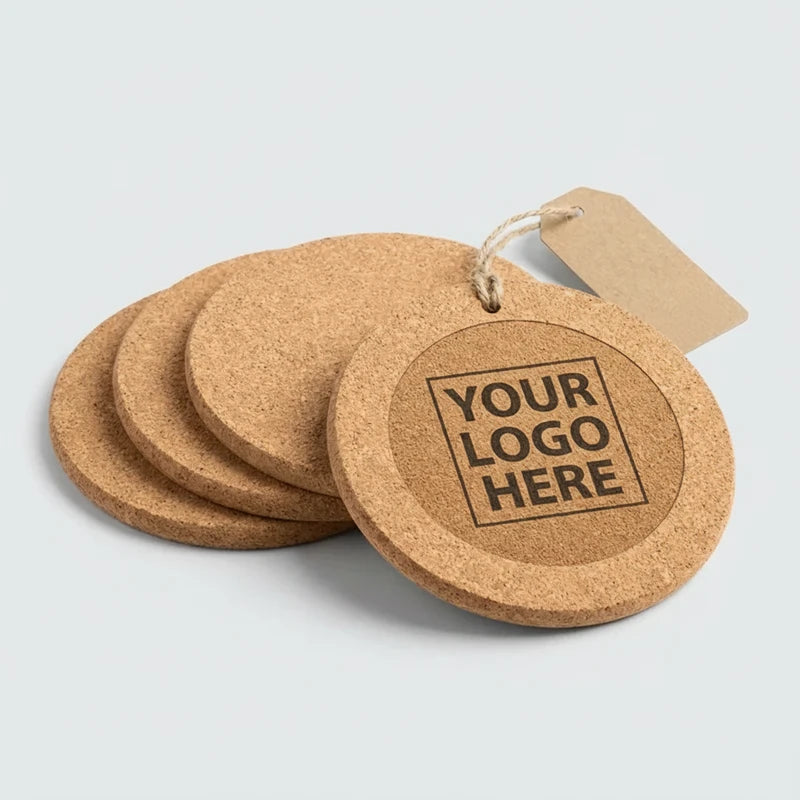 Cork Coaster Set of 4