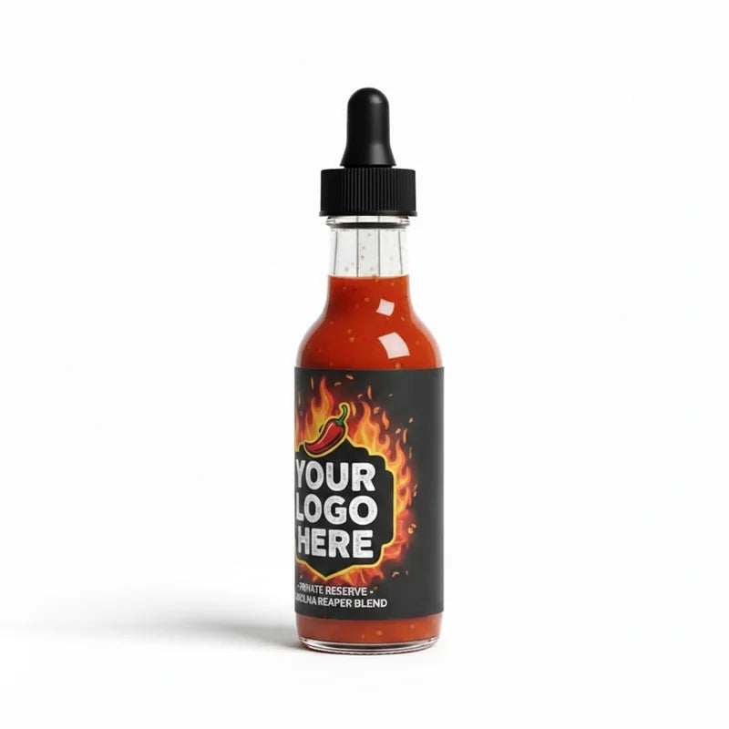 Custom Hot Sauce Bottle