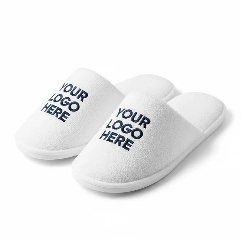 Custom Terry Hotel Slippers