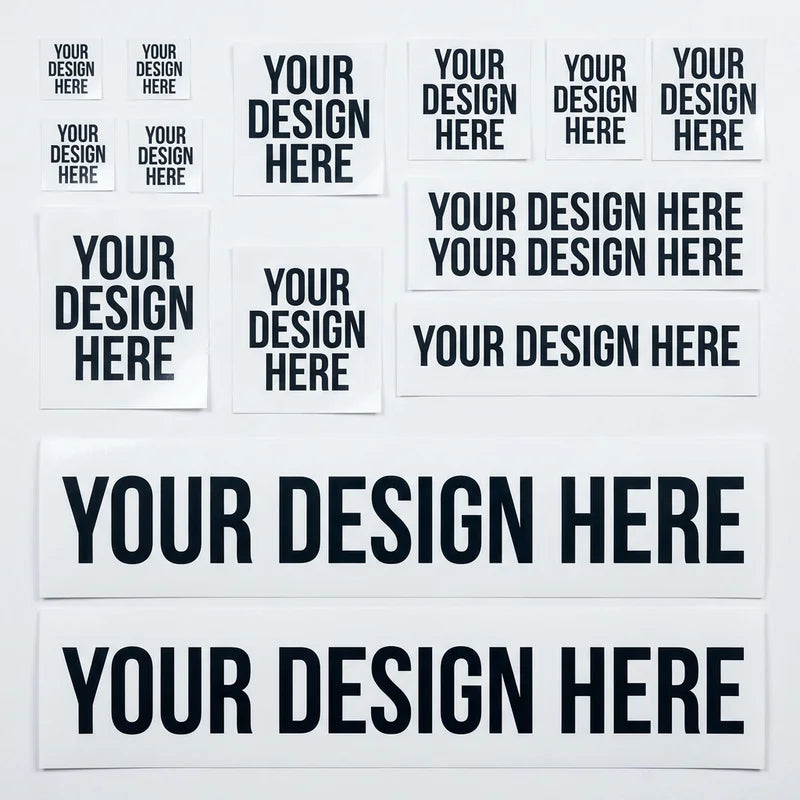 Custom Oversized Vinyl Stickers