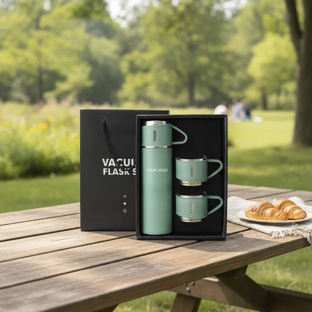 Vacuum Flask Gift Box Set 500ml
