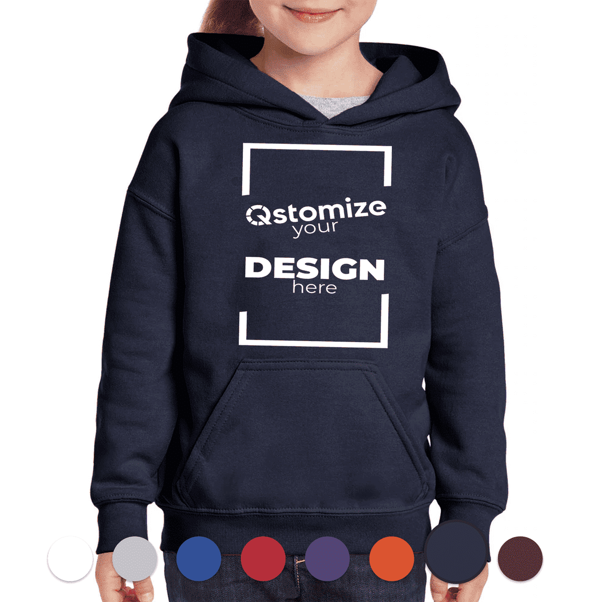 Gildan Heavy Blend™ Youth Hooded Sweatshirt - 18500B